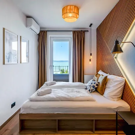 Myflat Club 218 Aquavista Wellness Апартаменты Шиофок